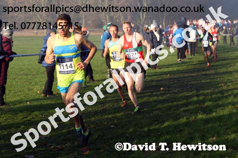 Senior and under-23 men, European Cross Country Trials, Sefton Park, Liverpool. Photo: David T. Hewitson/Sports for All Pics